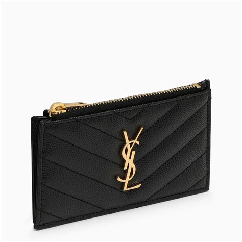 porte carte ysl noir|CASSANDRE PORTE.